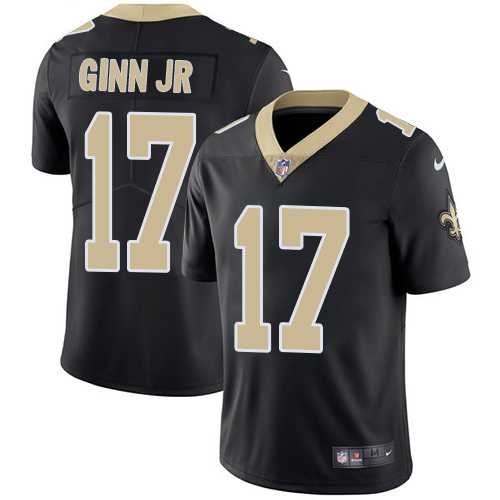 Nike New Orleans Saints #17 Ted Ginn Jr NFL Men's Vapor Untouchable Home Limited Black Jersey,We sell and wholesale Nike New Orleans Saints #17 Ted Ginn Jr NFL Men's Vapor Untouchable Home Limited Black Jersey on line form chian!